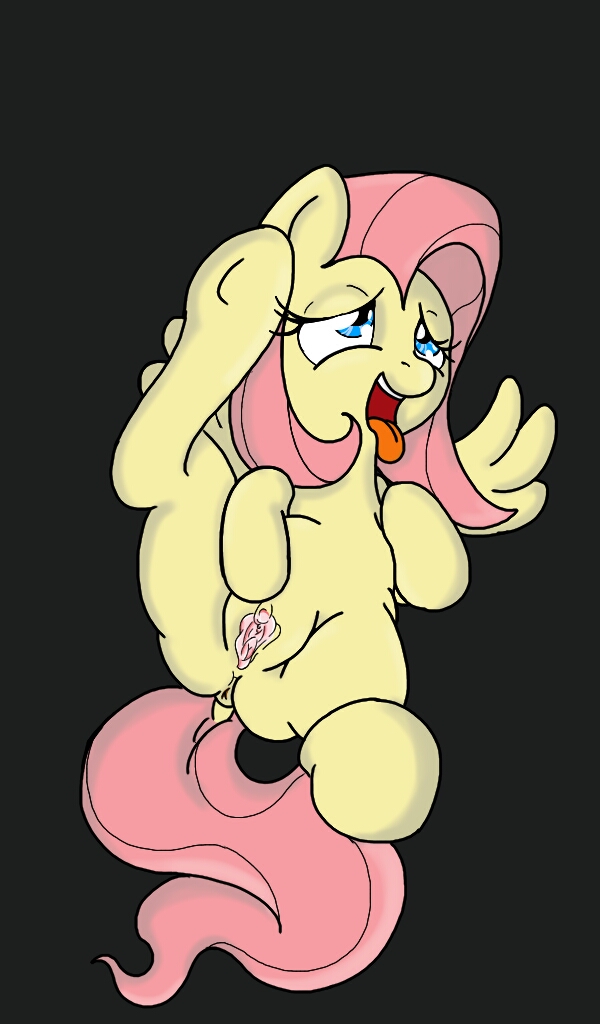 alazak blue_eyes cream_fur equine female feral fluttershy_(mlp) friendship_is_magic fur hair horse mammal masturbation my_little_pony pegasus pink_hair pony pussy simple_background spread_legs spreading tan_fur tongue tongue_out tounge_out wings yellow_fur