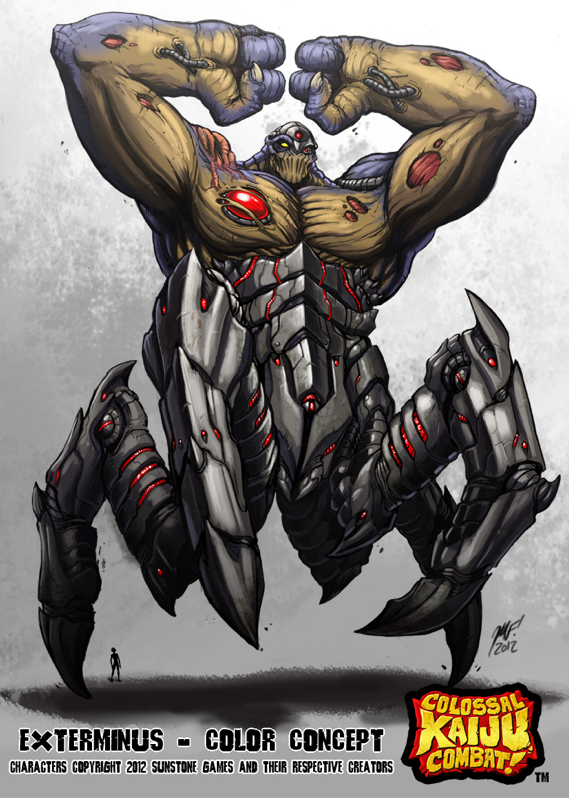 colossal_kaiju_combat exterminus giant_monster kaiju_samurai kaijuu monster sunstone_games