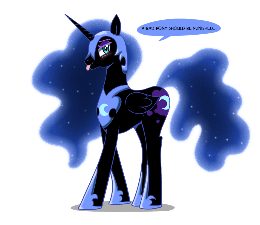anatomically_correct_pussy cutie_mark equine equine_pussy female feral friendship_is_magic hair horn horse long_hair mammal my_little_pony nightmare_moon_(mlp) pony pussy solo