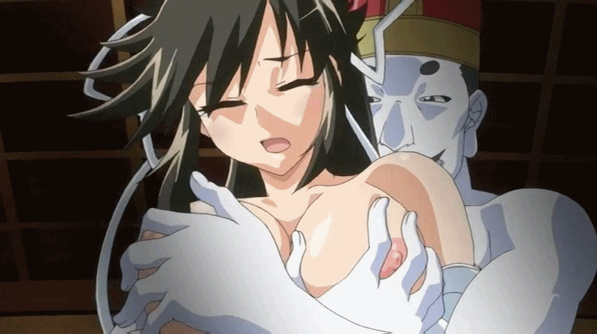 animated animated_gif breast_grab breasts censored fuurinkanzan grabbing groping nipples penis rape sex