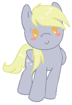 amber_eyes animated blonde_hair blush cutie_mark derpy_hooves_(mlp) dimwitdog equine female feral friendship_is_magic fur grey_fur hair horse long_hair looking_at_viewer mammal my_little_pony pegasus plain_background pony smile solo transparent_background wings