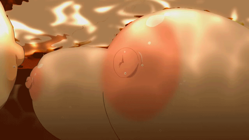 amaya_haruko animated animated_gif breasts erect_nipples genderswap maken-ki! nipples ooyama_takeru underwater