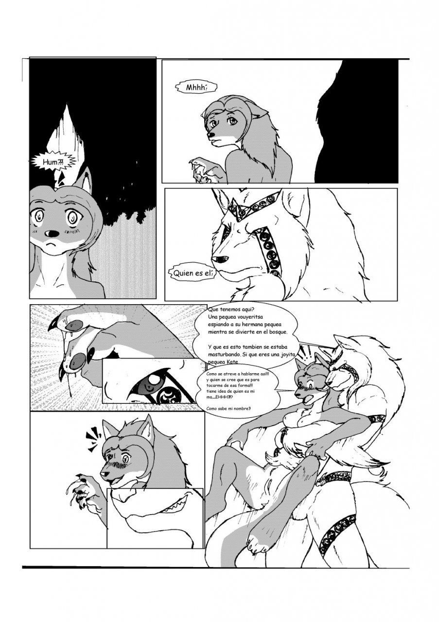 anthro canine comic cum female from_behind kate lilly male mammal manga nude pussy sex spanish straight translation_request whitefenrril wolf