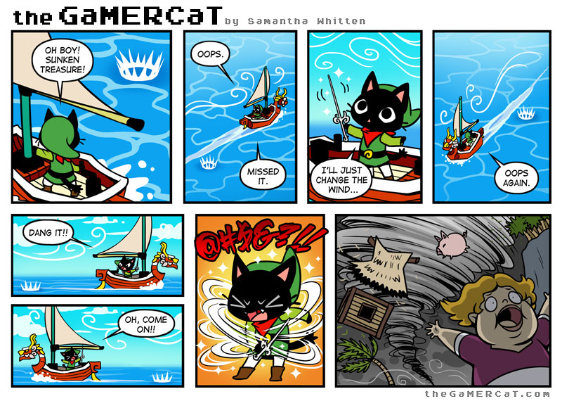 comic feline gamer_cat gamercat mammal pig porcine samantha_whitten