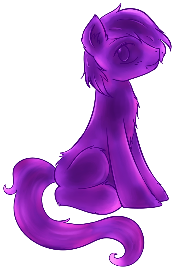 goo horse male mammal my_little_pony pony purple_body sleepymomo solo