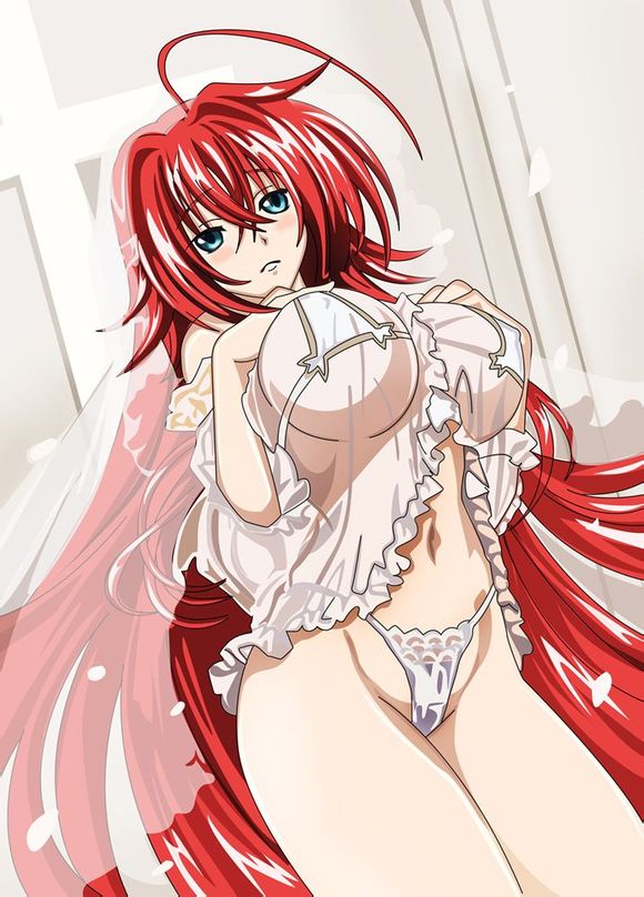 1girl high_school_dxd photoshop red_hair rias_gremory solo
