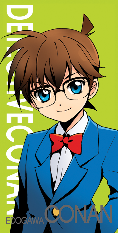 ahoge blue_eyes brown_eyes brown_hair edogawa_conan glasses mca_(dessert_candy) md5_mismatch meitantei_conan school_uniform smile