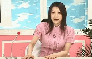 1boy 1girl animated animated_gif bottomless censored clothed_sex desk girl_on_top high_heels lowres mizushima_azumi news news_reader newscaster photo public_sex rct-247 screen sex spread_legs vaginal
