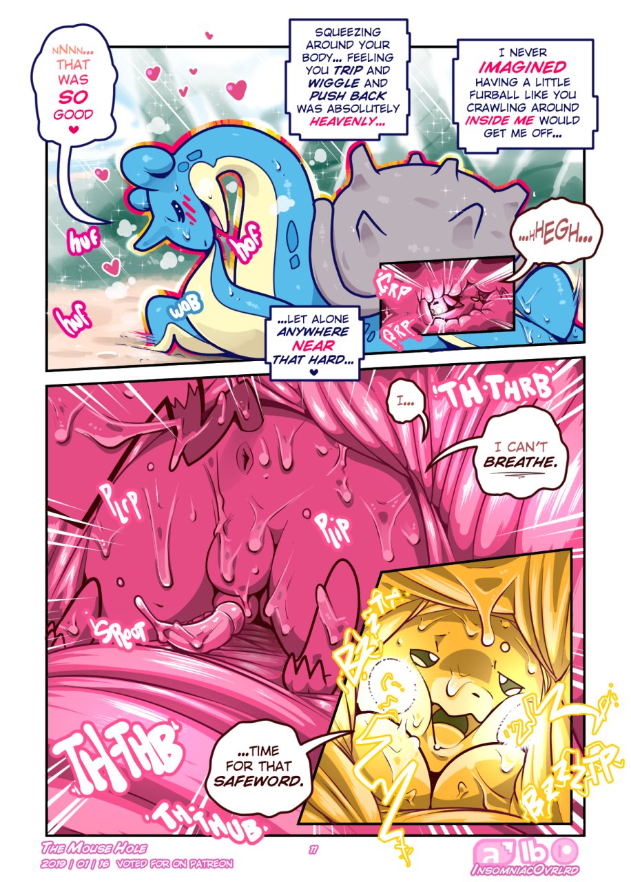 2019 anus balls comic duo electricity female insomniacovrlrd lapras living_insertion male male/female nintendo orgasm penis pikachu pok&eacute;mon pok&eacute;mon_(species) size_difference video_games vore