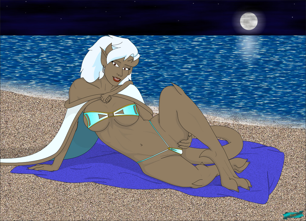 bikini delilah fab3716 female gargoyles invalid_tag seaside swimsuit