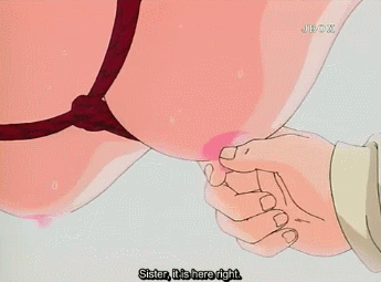 a_forbidden_time animated animated_gif bdsm bondage bound breasts erect_nipples izumi_saki lowres nipple_tweak nipples