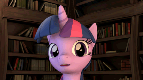 3d animated book cgi cute equine female feral friendship_is_magic hair horn horse inside looking_at_viewer mammal my_little_pony mynokiarules one_eye_closed pony purple_eyes smile solo source_filmmaker tongue tongue_out twilight_sparkle_(mlp) two_tone_hair unicorn wink