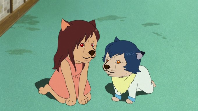 brother canine cub doge edit female half-human mammal meme ookami_kodomo_no_ame_to_yuki sibling sister what what_has_science_done wolf_children young yuki