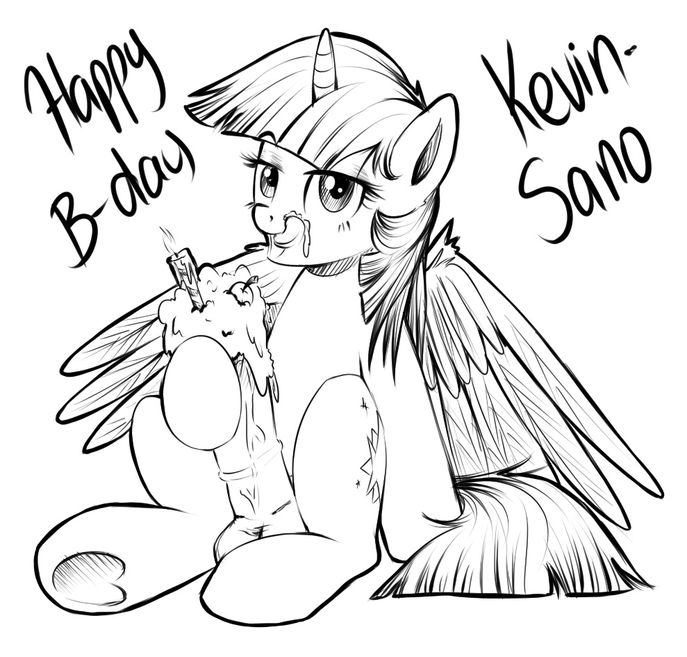 2013 balls candle cutie_mark dickgirl english_text equine feral friendship_is_magic hair high-roller2108 horn horse horsecock intersex my_little_pony open_mouth penis pony sitting solo text tongue twilight_sparkle_(mlp) wings