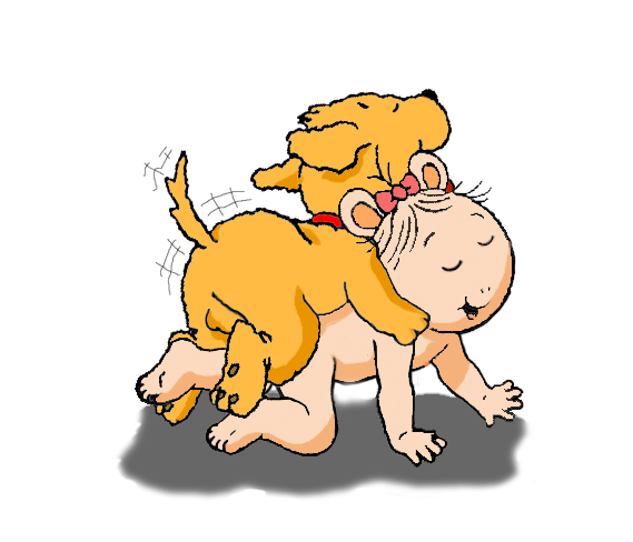 ambiguous_gender arthur_(series) baby_kate balls bestiality canine cub dog feral from_behind interspecies male mammal nude pal penetration sex simple_background toddler unknown_artist young
