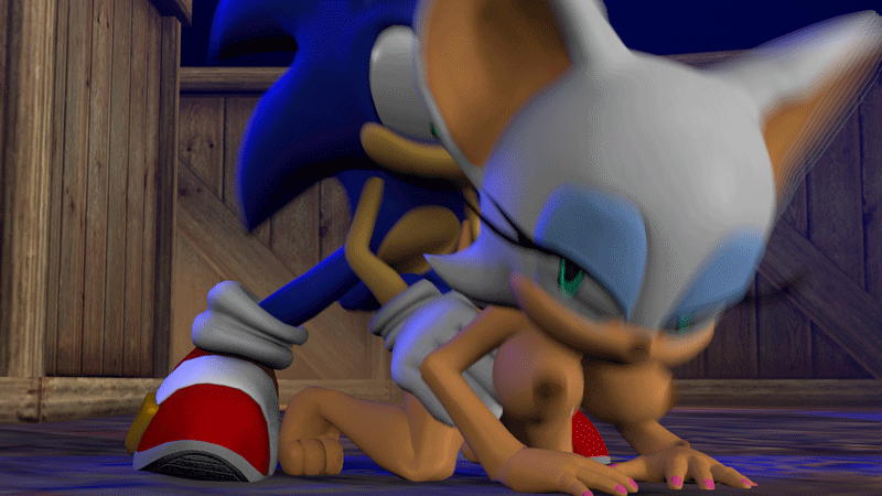 1girl 3d all_fours animated animated_gif anthro barefoot bat big_breasts bouncing_breasts breasts cgi doggystyle erect_nipples eyeshadow female from_behind furry green_eyes hedgehog makeup male mammal mistersfm nail_polish nipples nude open_mouth penis rouge_the_bat sega sex sonic sonic_(series) sonic_team sonic_the_hedgehog source_filmmaker straight testicles uncensored video_games