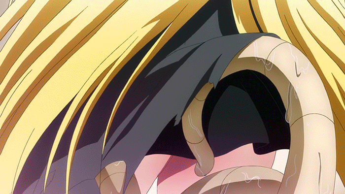 The Big Imageboard Tbib Animated Animated Gif Ass Blonde Hair Breasts Food Ice Cream Konjiki No Yami Long Hair Panties Red Eyes Tentacle To Love Ru To Love Ru Darkness Underwear