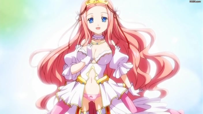 blue_eyes kuroinu_~kedakaki_seijo_wa_hakudaku_ni_somaru~ pink_hair pink_panties princess purimu_fiorire