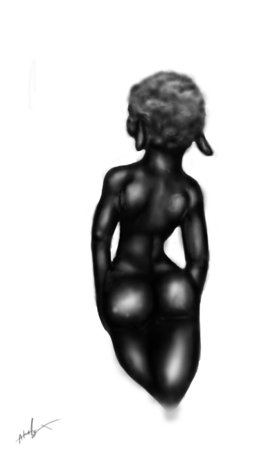 akelyx an back back_turned butt caprine edit. female it's mammal sheep solo thighs voluptuous wide_hips wool