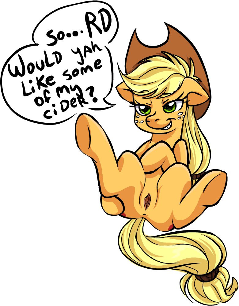 alpha_channel anus applejack_(mlp) blonde_hair cowboy_hat dialog english_text equine female feral freckles friendship_is_magic fur g-blue16 green_eyes hair half-closed_eyes hat horse long_hair mammal my_little_pony orange_fur plain_background pony pussy smile solo spread_legs spreading text transparent_background