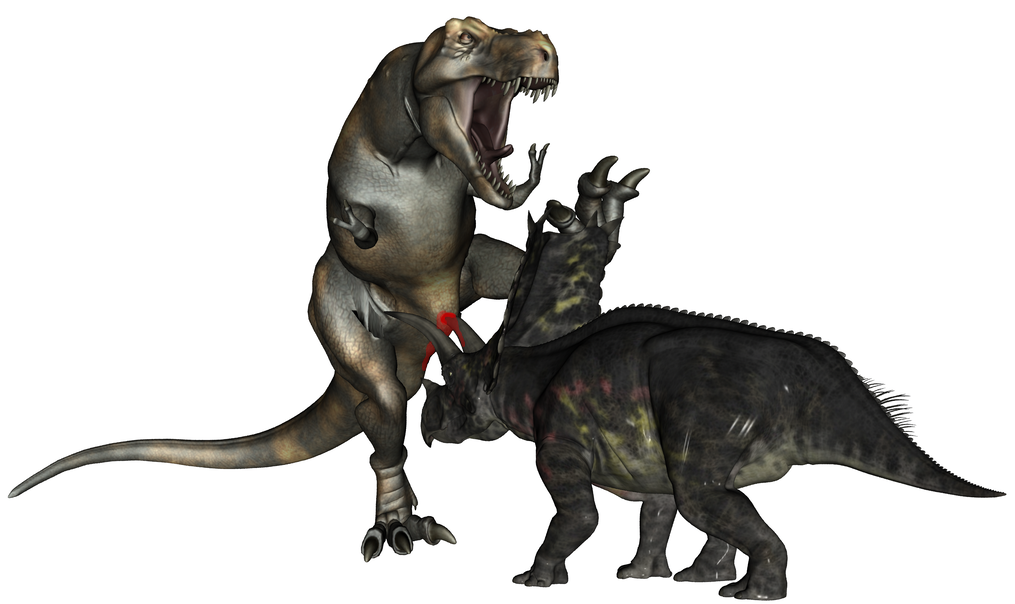blood dinosaur scalie triceratops tyrannosaurus