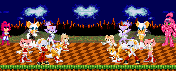 amy_rose asami_the_cat blaze_the_cat clone clonecest cream_the_rabbit female female/female group male male/male miles_prower preparing project_x_love_potion_disaster rouge_the_bat sega sonic_the_hedgehog_(series) venus_(project_x)