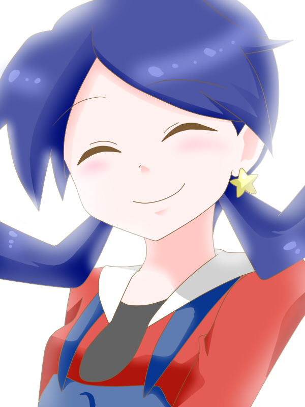 artist_request blue_hair crystal_(pokemon) pokemon twintails