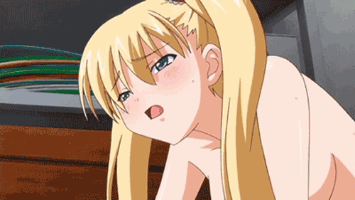 airi_akizuki animated animated_gif ass blonde_hair blue_gale blush bounce bouncing_breasts breasts censored cum cum_in_pussy ejaculation erect_nipples huge_ass large_breasts long_hair nipples nude oni_chichi open_mouth orgasm overflow poro sex sweat twintails vaginal wince