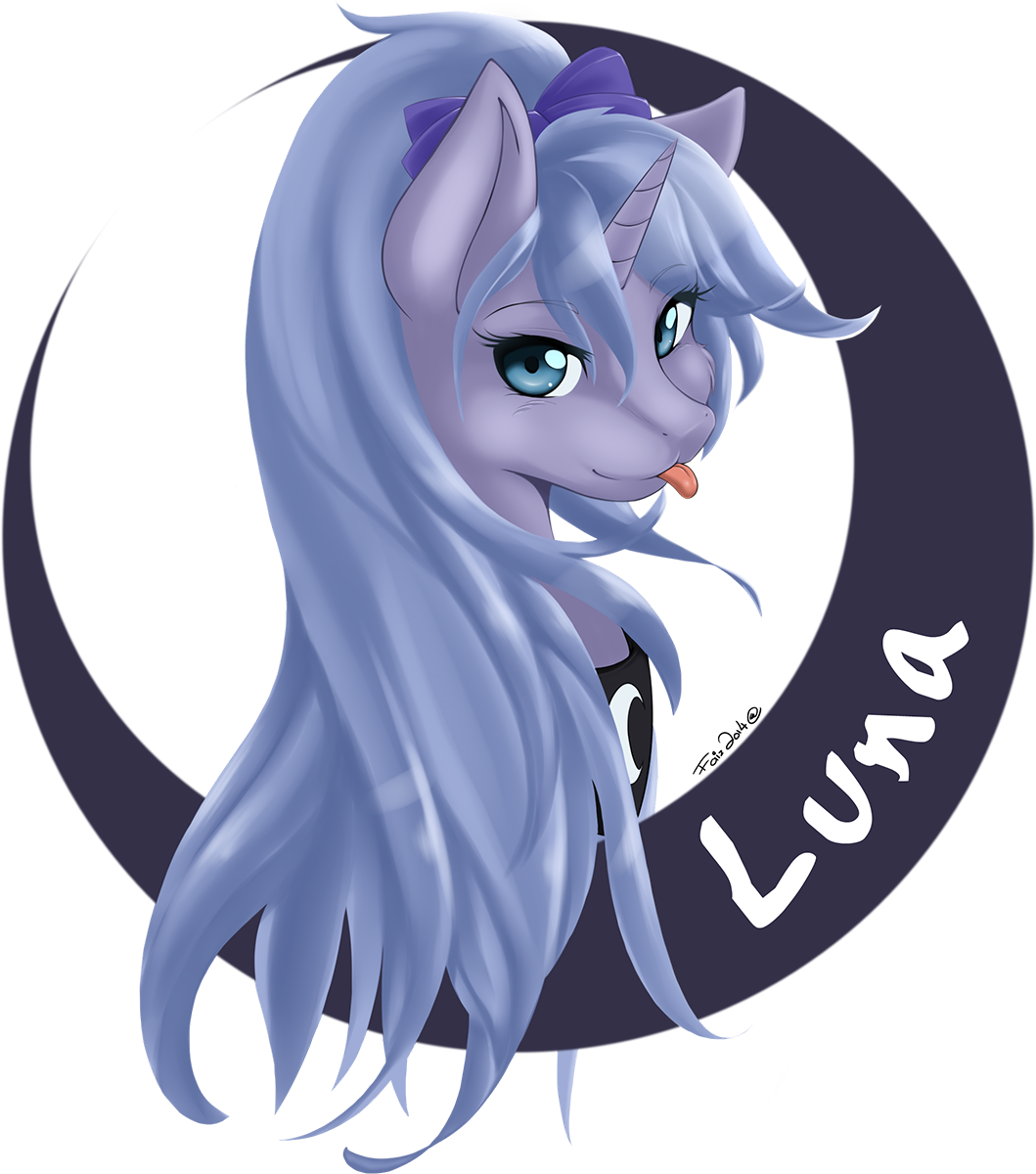 2014 alpha_channel blue_fur blue_hair bow cute equine female friendship_is_magic fur hair horn looking_at_viewer luna mammal metal-renamon my_little_pony plain_background princess princess_luna_(mlp) royalty text tongue tongue_out transparent_background winged_unicorn wings