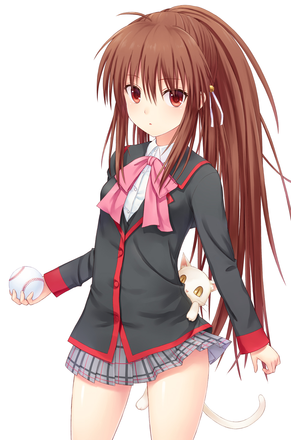 little_busters! n.g. natsume_rin neko seifuku