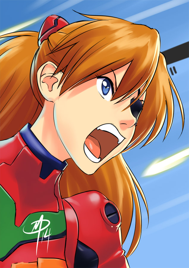 :o angry bangs blue_eyes bodysuit brown_hair cockpit daniel_macgregor dated evangelion:_3.0_you_can_(not)_redo eyepatch fang from_side hair_between_eyes headgear long_hair looking_to_the_side neon_genesis_evangelion open_mouth parted_bangs pilot_suit plugsuit rebuild_of_evangelion shikinami_asuka_langley shouting signature solo souryuu_asuka_langley tape tongue upper_body v-shaped_eyebrows window