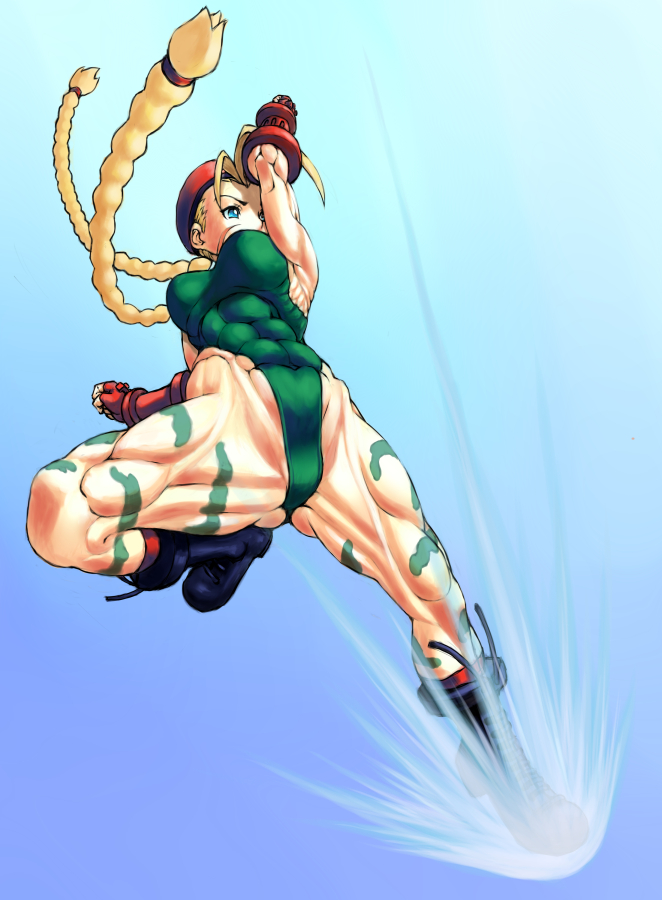13th_clown cammy_white muscle muscles street_fighter