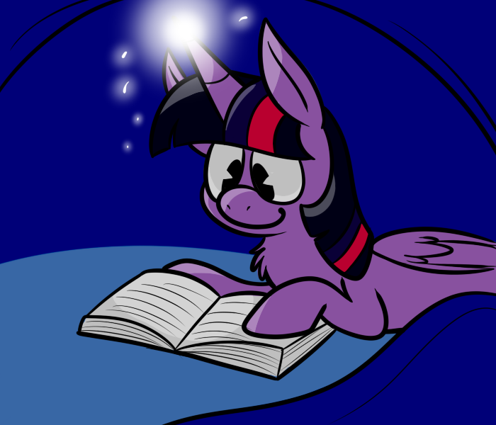bed bedsheets book chest_tuft cutie_mark equine female friendship_is_magic fur hair horn karpet-shark mammal multi-colored_hair my_little_pony purple_fur purple_hair simple_background solo tuft twilight_sparkle_(mlp) two_tone_hair unicorn winged_unicorn wings