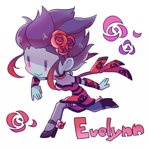 character_name chibi evelynn league_of_legends lowres shimatta solo