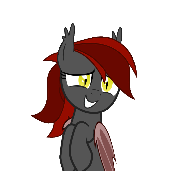 alpha_channel animated bat_pony cute equine female horse mammal my_little_pony original_character pony smile solo vito wings
