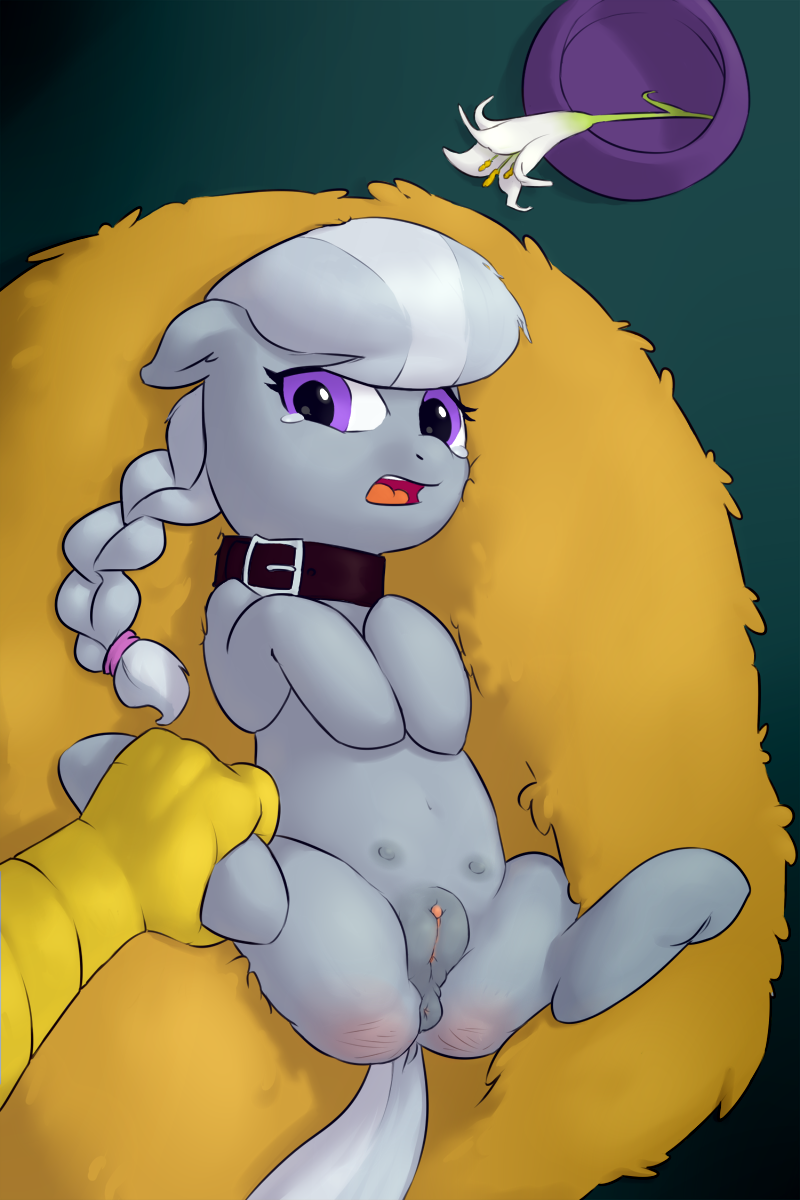 avian child_abuse collar cub equine female forced friendship_is_magic gryphon horse looking_at_viewer mammal my_little_pony nipples nude ponchuzn pony pussy rape silver_spoon_(mlp) slave teats young