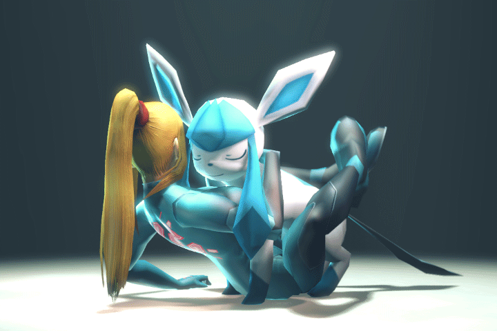 1boy 1girl 3d animated animated_gif bestiality black_nose blonde_hair blue_fur breasts cgi clothed clothed_sex clothing crossover eeveelution eyes_closed female feral fur glaceon hair human interspecies leg_lock long_hair male mammal metroid missionary nintendo paws penis plain_background pointy_ears pok&#233;mon pok&#233;philia pok&eacute;mon pokemon ponytail samus_aran sex shoes simple_background soloid source_filmmaker straight vaginal video_games zero_suit