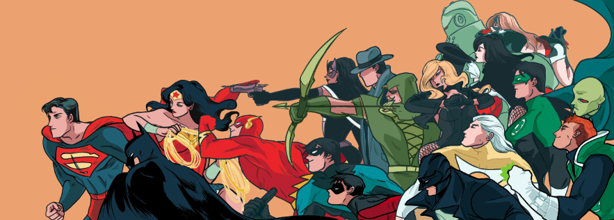 6+boys alien amazon apollo armor arrow batman batman_(series) belt black_canary black_gloves black_hair blonde_hair bodysuit bow_(weapon) bracer bracers brothers bruce_wayne cape clenched_hand couple courtney_whitmore crop_top crossbow dc_comics dick_grayson domino_mask elbow_gloves emblem escrima_stick facial_hair family father father_and_son fedora fighting_stance fishnets fist flash_(series) flying gauntlets gloves goatee green_arrow green_arrow_(series) green_lantern green_lantern_(series) green_shirt green_skin guy_gardner hat helena_bertinelli helmet high_heels hood huntress jacket jewelry justice_league kryptonian kyle_rayner lasso leather leather_jacket leotard lightning_bolt long_sleeves martian_manhunter mask midnighter multiple_boys multiple_girls nightwing oliver_queen orange_hair popped_collar red_eyes red_gloves ring robin_(dc) rope running s_shield shirt shorts siblings simple_background sleeveless smile son star star_(symbol) stargirl strapless stripe superman superman_(series) the_flash the_question tiara tim_drake top_hat trench_coat vest weapon white_gloves wonder_woman wonder_woman_(series) zatanna_zatara