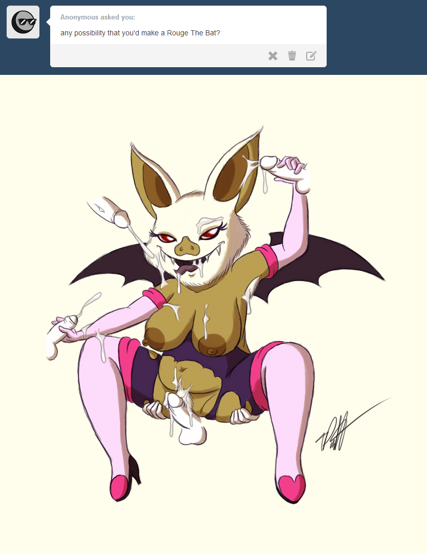 bat-face_the_rogue batface_the_rouge big_breasts breasts chubby cum fangs female group group_sex handjob long_tongue mammal parody penis pubes red_eyes rouge_the_bat sega sex sonic_(series) timoteihiv tongue tumblr uncut