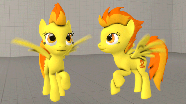amber_eyes animated argodaemon cgi cutie_mark equine female feral friendship_is_magic hair horse mammal my_little_pony pegasus pony solo source_filmmaker spitfire_(mlp) two_tone_hair wings wonderbolts_(mlp)