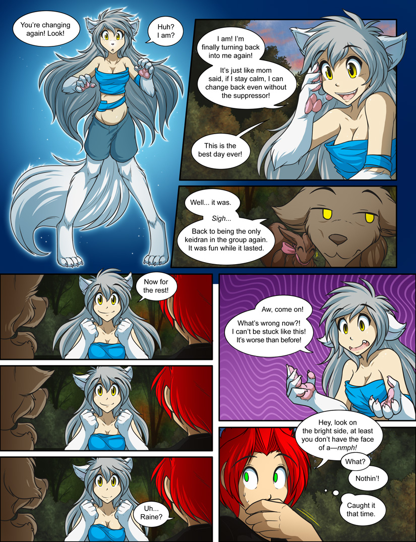 anthro bandage barefoot breasts bush canine claws cleavage clothed clothing cloud comic cute database_error_(twokinds) dialog digitigrade english_text fangs female feral fischbach fluffy_tail friends fur grass green_eyes group hair happy hindpaw human invalid_background invalid_color invalid_tag keidran loincloth long_hair mammal mrs mrs_nibbly_(twokinds) nibbly nuzzle open_mouth outside partially_clothed pawpads paws pink_ribbon plain ponytail raine raine_(twokinds) red_hair ribbons rodent scythe shirt short short_hair silver silver_hair skimpy sky squirrel sunset sythe_(twokinds) teeth text tom tom_fischbach tongue topless transformation tree tuft twokinds webcomic white_fur wolf wolf_ears yellow_eyes