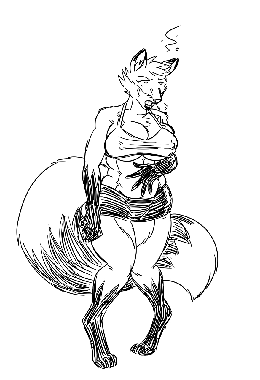 breast_expansion breasts canine clothing dazed expansion female fox growth hi_res invalid_tag mammal nipples sequence skirt solo swelling tight_clothing transformation weight_gain