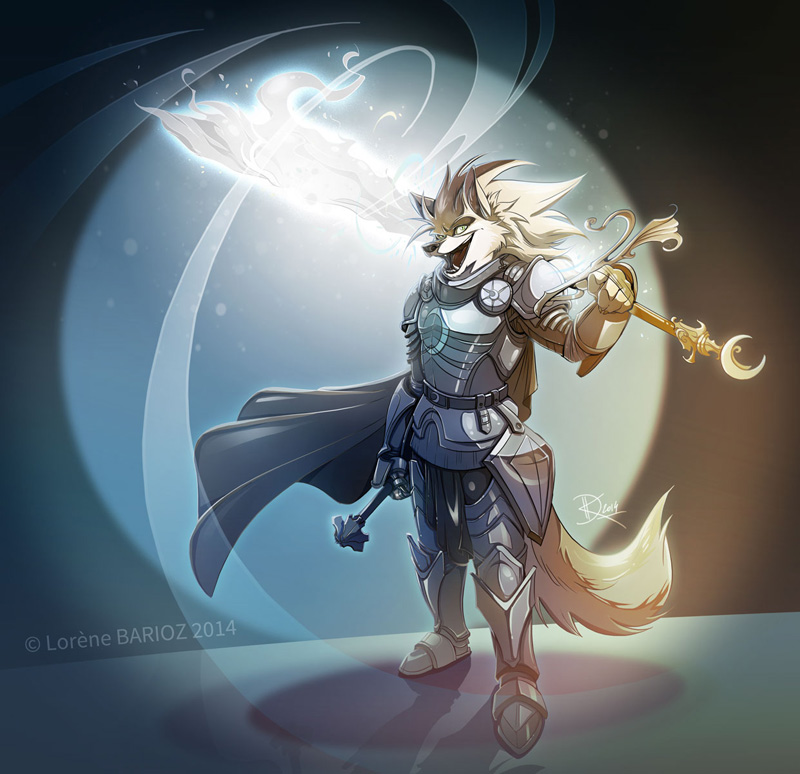 anthro armor canine dragibuz knight mammal melee_weapon open_mouth roland smile standing sword weapon wolf
