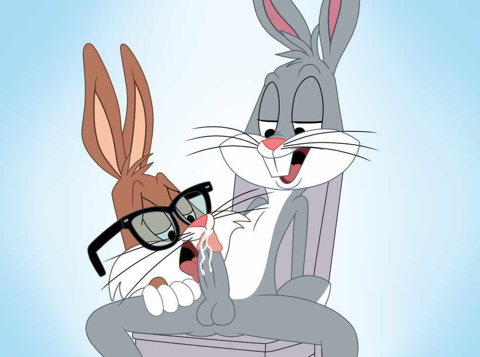 bugs_bunny duo eyewear gay glasses lagomorph looney_tunes male mammal martianboom oral penis rabbit rodney_rabbit the_looney_tunes_show warner_brothers
