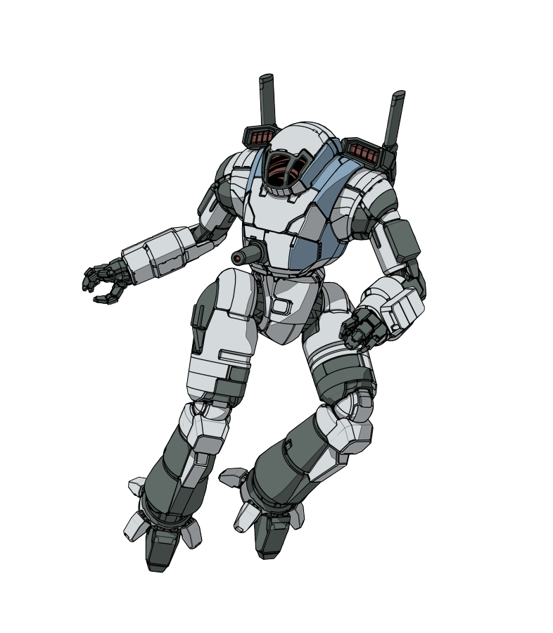 alien battletech chest_cannon choujikuu_yousai_macross darkton-artemis energy_cannon flying jumping machinery macross mecha miclone no_humans original radar_dish redesign regult robot robotech white_background zentradi