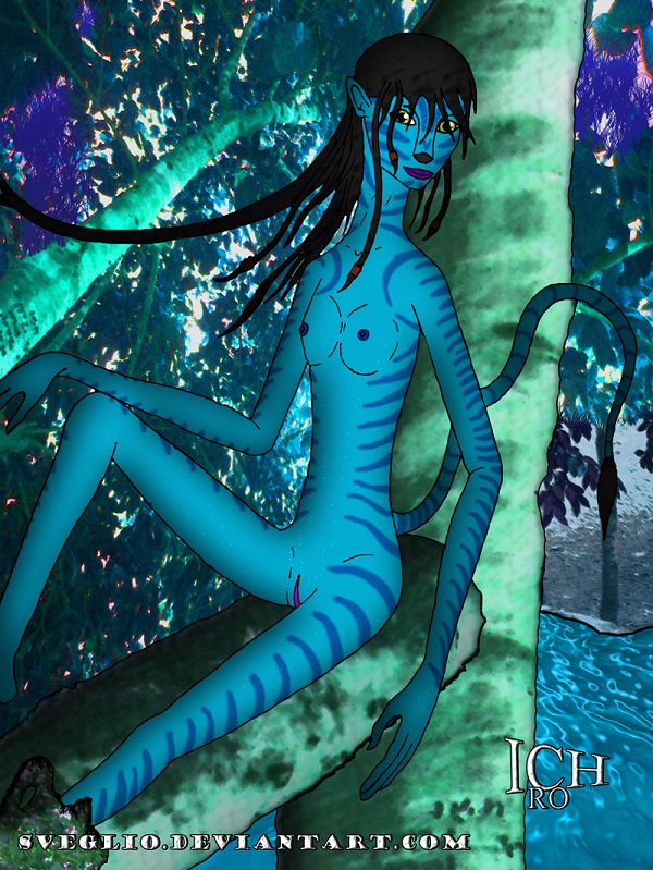 alien avatar_navi female hair jungle long_body nikela nude pussy small_tits wolfkuro young