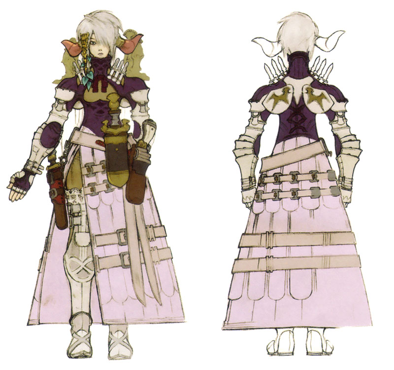 archaic_sealed_heat armor ash_(game) concept_art hideo_minaba horns jeekawen sword weapon