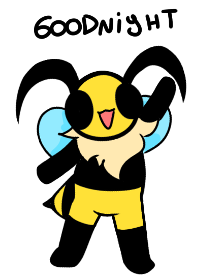 antennae_(anatomy) anthro arthropod bee bug_fables drnotafurry female flat_colors fur hymenopteran insect moonsprout_games simple_background smaller_resolution smile solo vi_(bug_fables) wings