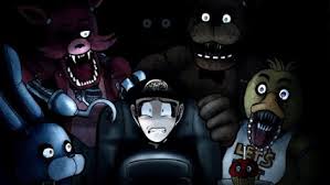 ambiguous_gender animatronic anthro avian bear bird bonnie_(fnaf) canine chair chica_(fnaf) chicken cupcake five_nights_at_freddy's food fox foxy_(fnaf) freddy_(fnaf) golden_freddy_(fnaf) group hook human imminent_death lagomorph looking_at_viewer low_res machine male mammal mechanical nightmare_fuel rabbit robot teeth