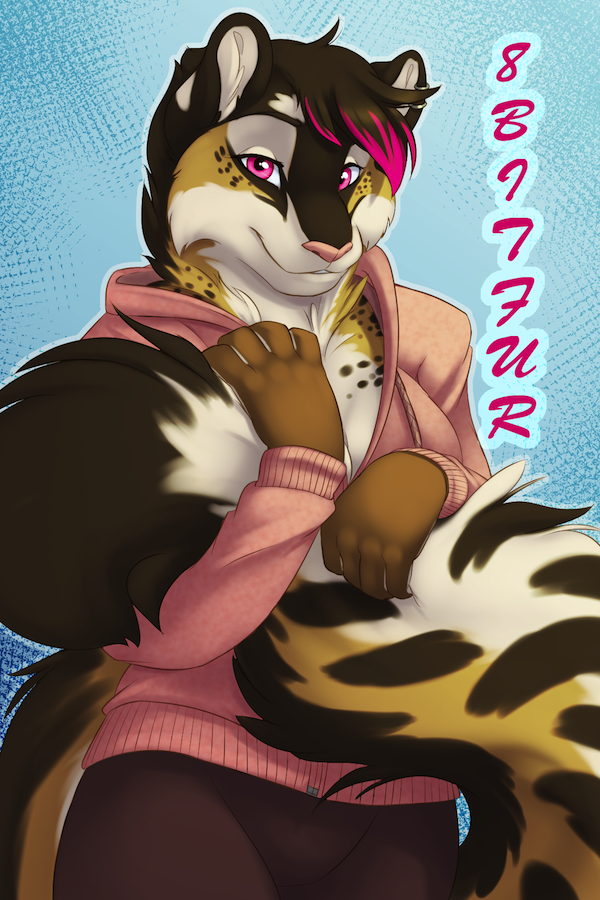 breasts brown_fur feline female fur looking_at_viewer mammal pink_eyes pink_nose smile solo tygurstar